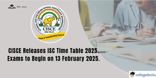 ISC 2025: Timetable and Instructions Released; Check Details here
